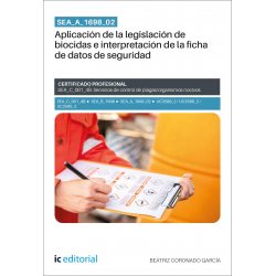 SEA_A_1698_02. Aplicación de la legislación de biocidas e interpretación de la ficha de datos de seguridad