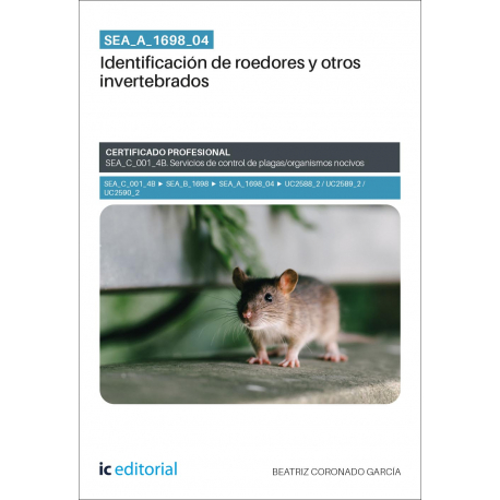 SEA_A_1698_04. Identificación de roedores y otros invertebrados