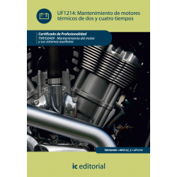 Mantenimiento de motores térmicos de dos y cuatro tiempos UF1214