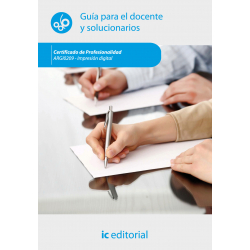 Guía para el docente y solucionarios ARGI0209