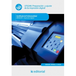 Preparación y ajuste de la impresión digital. ARGI0209