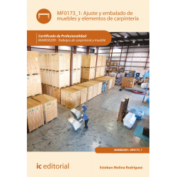Ajuste y embalado de muebles y elementos de  carpintería MF0173_1