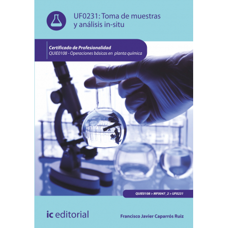 Toma de muestras y análisis in-situ UF0231