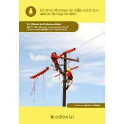 Montaje de redes eléctricas aéreas de baja tensión. ELEE0109 - Montaje y mantenimiento de instalaciones eléctricas de Baja Tensi