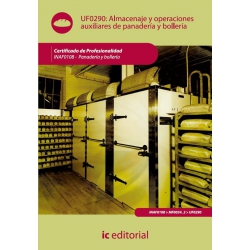 Almacenaje y operaciones auxiliares en panadería y bollería. INAF0108