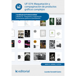 Maquetación y compaginación de productos gráficos complejos UF1374