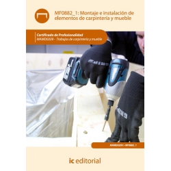 Montaje e instalación de elementos de carpintería y mueble. MAMD0209