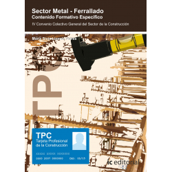 TPC Sector Metal - Ferrallado. Contenido Formativo Específico