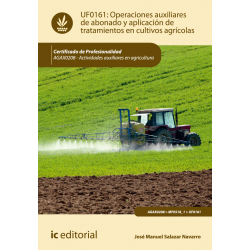 Operaciones auxiliares de abonado y aplicación de tratamientos en cultivos agrícolas UF0161
