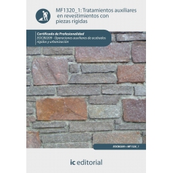 Tratamientos auxiliares en revestimientos con piezas rígidas. EOCB0209 