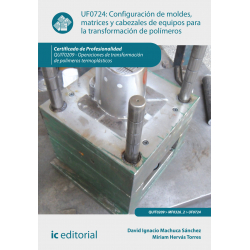 Configuración de moldes, matrices y cabezales de equipos para la transformación de polímeros UF0724