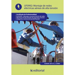 Montaje de redes eléctricas aéreas de alta tensión. ELEE0209