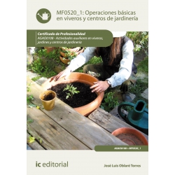 Operaciones básicas en viveros y centros de jardinería. AGAO0108