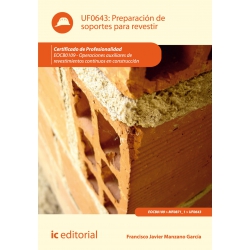 Preparación de soportes para revestir. EOCB0109 