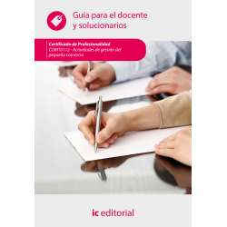 Guia para el docente y solucionarios