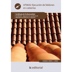 Ejecución de faldones en cubiertas. EOCB0208