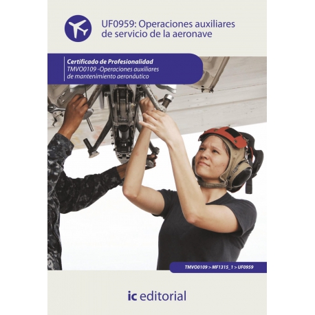 Operaciones auxiliares de servicios de la aeronave. TMVO0109 