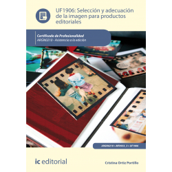 Selección y adecuación de la imagen para productos editoriales UF1906