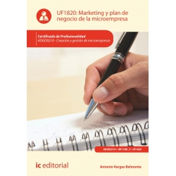 Marketing y plan de negocio de la microempresa. ADGD0210 