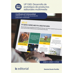 Desarrollo de prototipos de productos editoriales multimedia UF1585