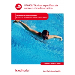 Técnicas específicas de nado en el medio acuático. AFDP0109 