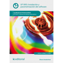 Instalación y parametrización del software UF1893