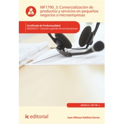 Comercialización de productos y servicios en pequeños negocios o microempresas. ADGD0210 
