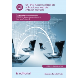 Acceso a datos en aplicaciones web del entorno servidor. IFCD0210 