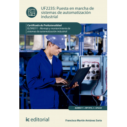 Puesta en marcha de sistemas de automatización industrial UF2235