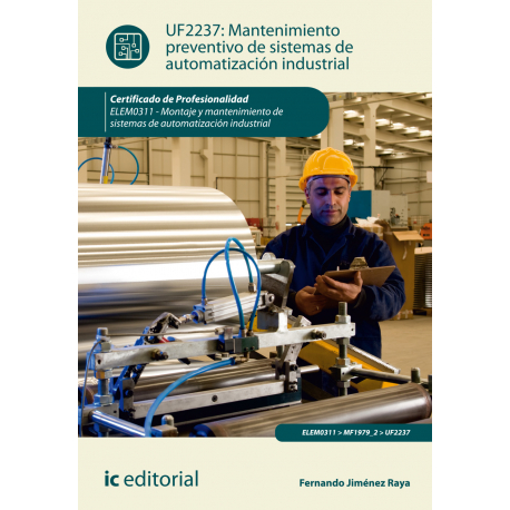 Mantenimiento preventivo de sistemas de automatización industrial UF2237