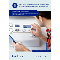 Mantenimiento preventivo de sistemas domóticos e inmóticos UF1954