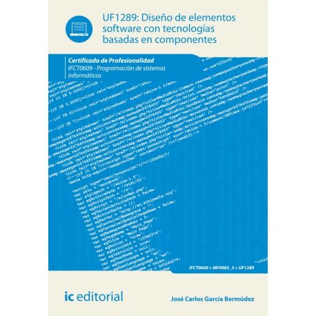 Diseño de elementos software con tecnologías basadas en componentes. IFCT0609