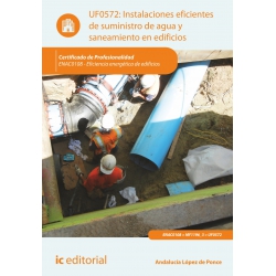 Instalaciones eficientes de suministro de agua y saneamiento en edificios. ENAC0108 