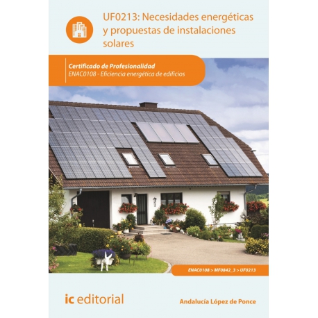 Necesidades energéticas y propuestas de instalaciones solares. ENAC0108 