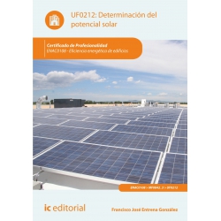 Determinación del potencial solar. ENAC0108 