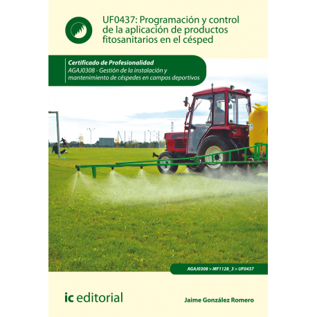 Programación y control de la aplicación de productos fitosanitarios en el césped UF0437