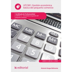 Gestión económica básica del pequeño comercio. COMT0112 