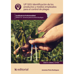 Identificación de los productos y medios empleados para el control de plagas UF1503