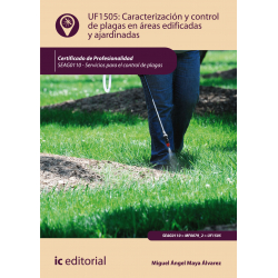 Caracterización y control de plagas en áreas edificadas y ajardinadas UF1505