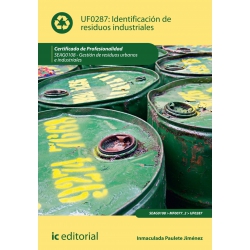 Identificación de residuos industriales. SEAG0108 