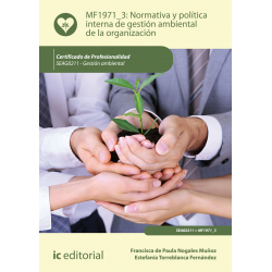 Normativa y política interna de gestión ambiental de la organización MF1971_3