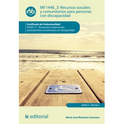 Recursos sociales y comunitarios para personas con discapacidad. SSCE0111