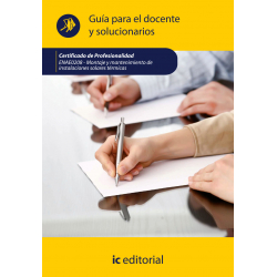 Guía para el docente y solucionarios