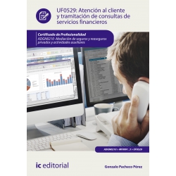 Atención al cliente y tramitación de consultas de servicios financieros. ADGN0210