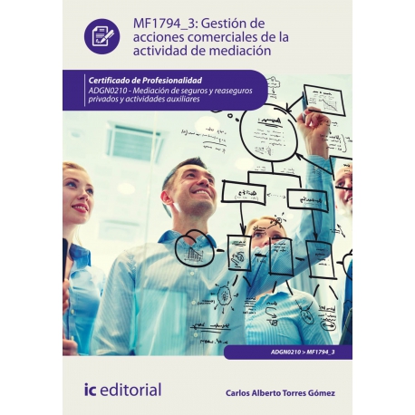 Gestión de acciones comerciales de la actividad de mediación. ADGN0210 