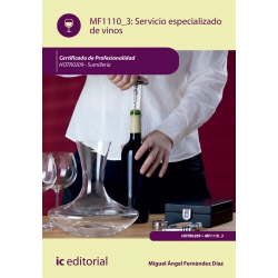 Servicio especializado de vinos. HOTR0209