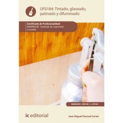 Tintado, glaseado, patinado y difuminado UF0184 (2ª Ed.)