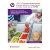 Programas de autonomía e higiene personal, a realizar en el comedor escolar con un ACNEE. UF2421 (2ª Ed.)