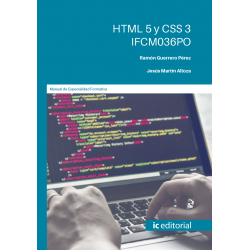 HTML 5 y CSS 3. IFCM036PO