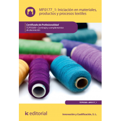 Iniciación en materiales, productos y procesos textiles. TCPF0309 